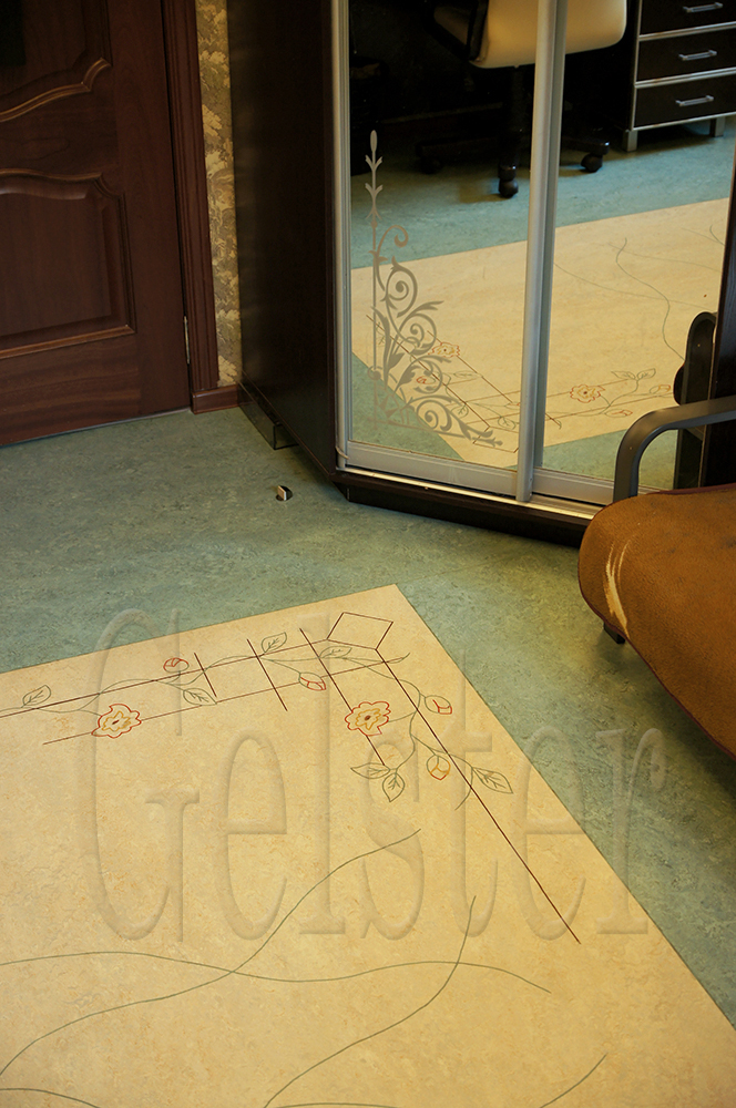 Marmoleum Real Фото в интерьере
